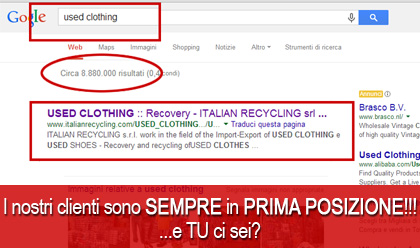 Primi sui Motori di Ricerca