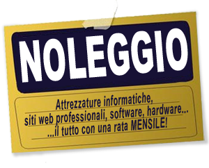 Noleggio PC - Noleggio Attrezzature informatiche Noleggio PC - Noleggio Attrezzature informatiche